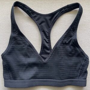 Victoria Sport XS Black Textured Sports Bra